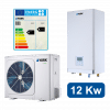 Conjunto aerotermia split ykf de york modelo de 12 kw con certificado eficiencia energética