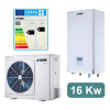 Conjunto aerotermia split ykf de york modelo de 16 kw trifásica con certificado eficiencia energética