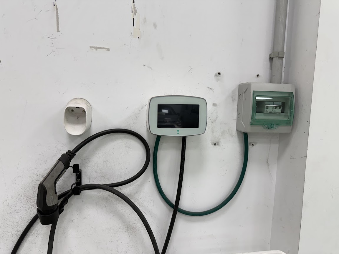 Instalación de cargadores para vehículos eléctricos