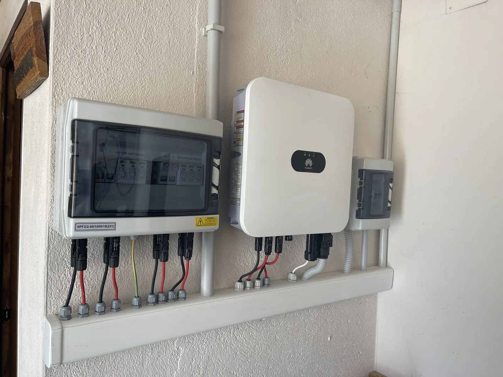Inversor y protecciones de una instalación fotovoltaica